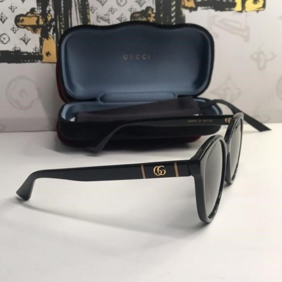 Authentic Gucci GG0636SK 001 Cat-Eye Sunglasses ✨ - Picture 6 of 11